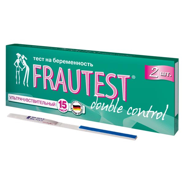 Тест д\опр. беременности "FrauTest" double control №2 Производитель: Германия Axiom GmbH